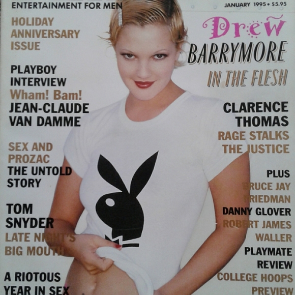 PLAYBOY Other - Drew Barrymore is All Grown Up-Playboy Jan '95